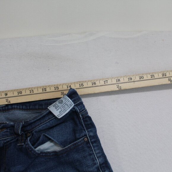 Levis 505 Women Jeans Straight Leg Denim Size 8M - Picture 7 of 10
